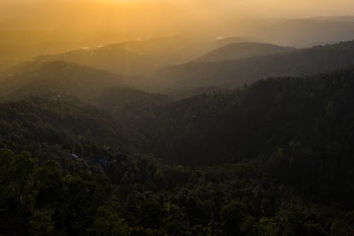 Gratis lagerfoto af bjerge, gylden time, landskab Lagerfoto