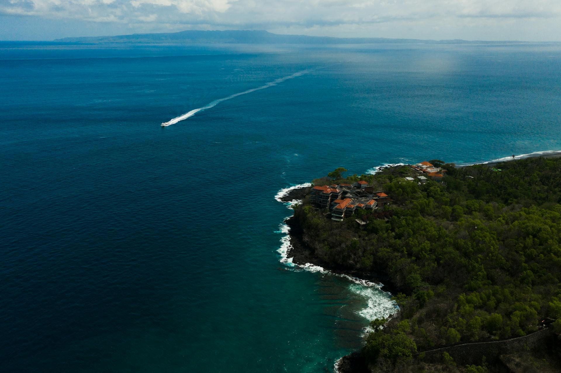 Aerial Photo of the Ocean