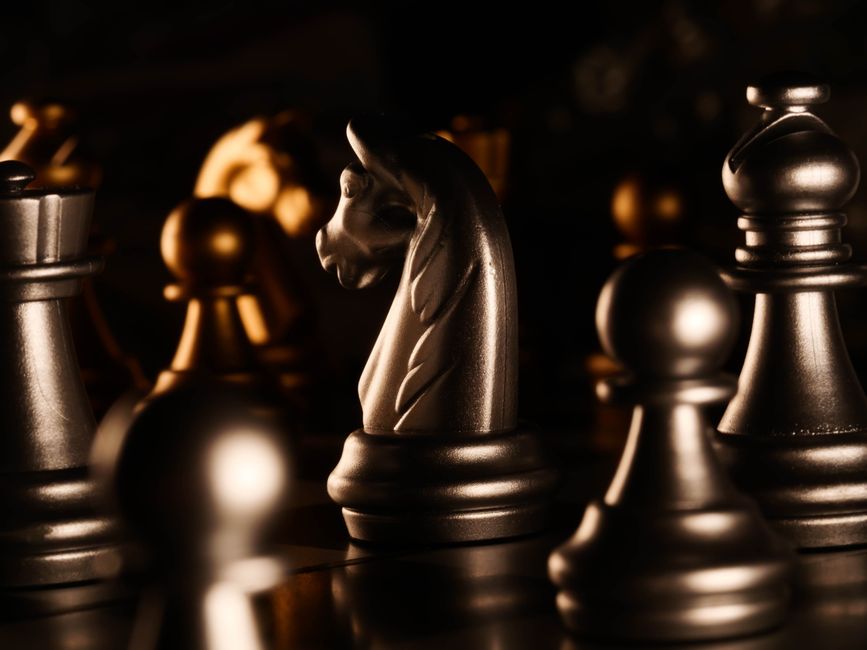 chess board pieces strategy