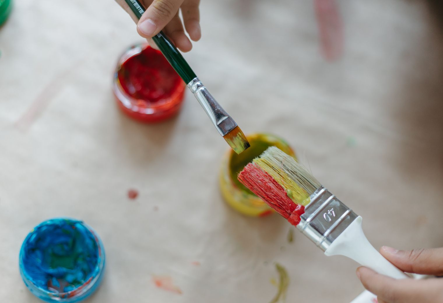 Masonry and Render Painting in Addington — careful masking before painting begins