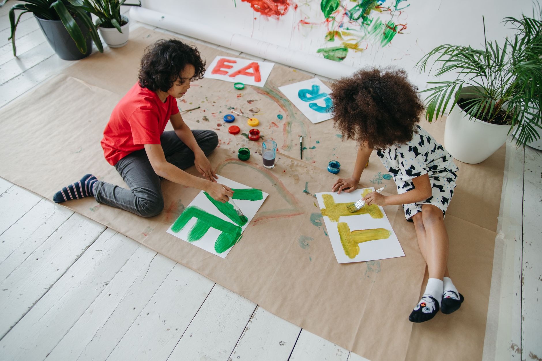 Art Afterschool at Oak View Library