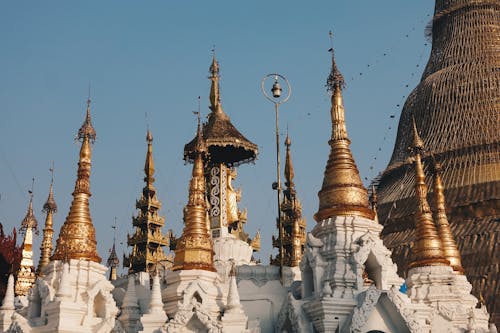 Безкоштовне стокове фото на тему «архітектура, блакитне небо, Будда» стокове фото