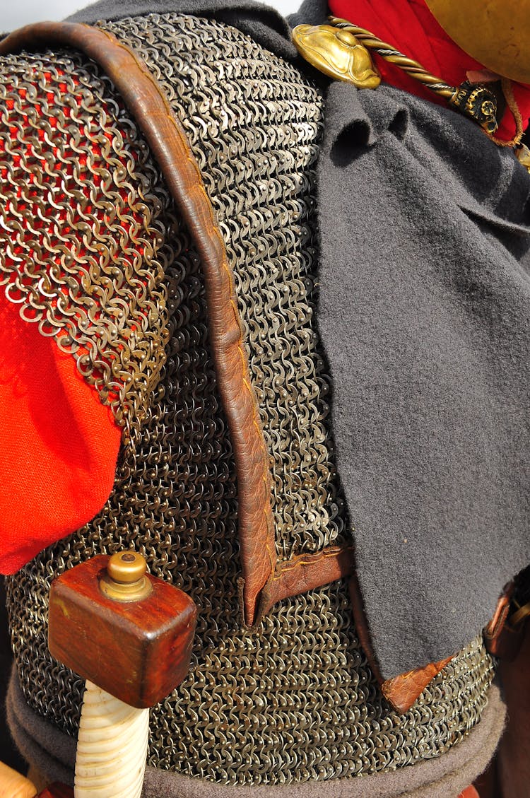 Medieval Armor On Display