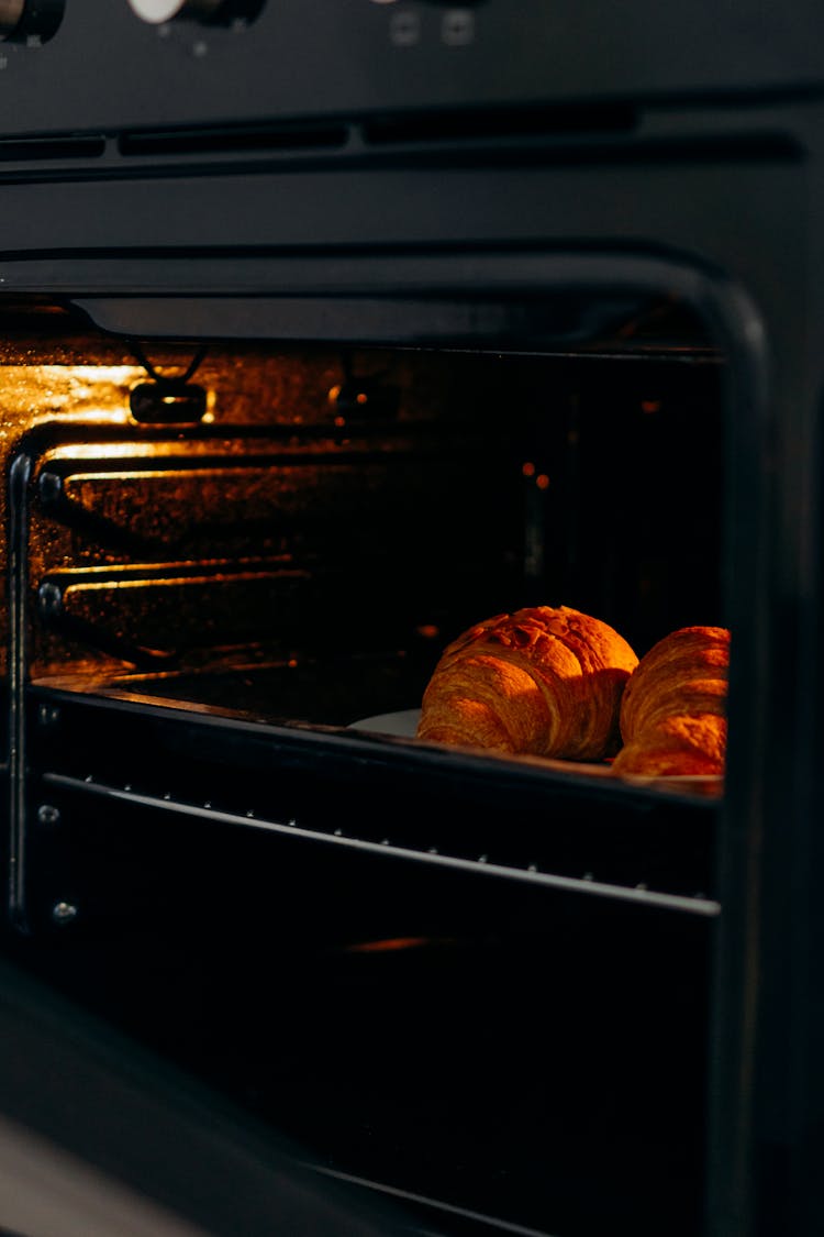 Croissant In An Oven