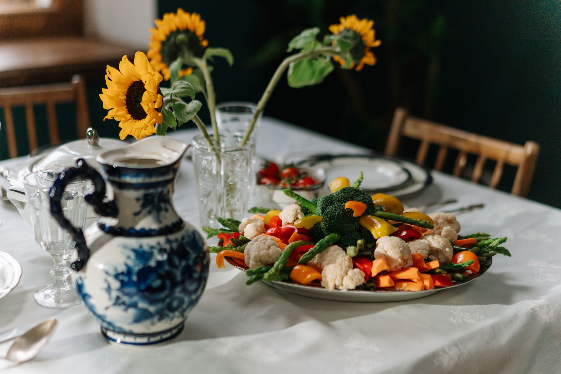 Healthy Vegetable Meal on the Table