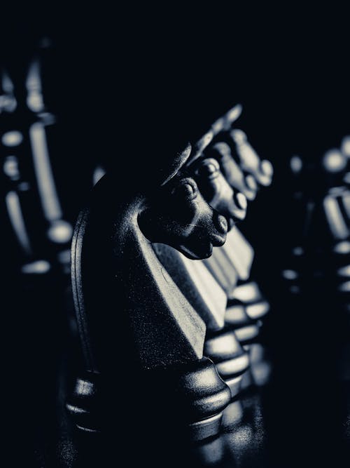 Black Chess Pieces