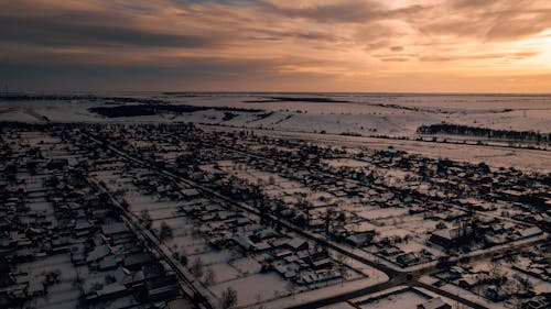 Fotos de stock gratuitas de dron, grabaciones con drones, invierno