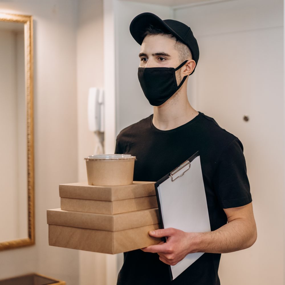 Lewes — student move with boxes and a van
