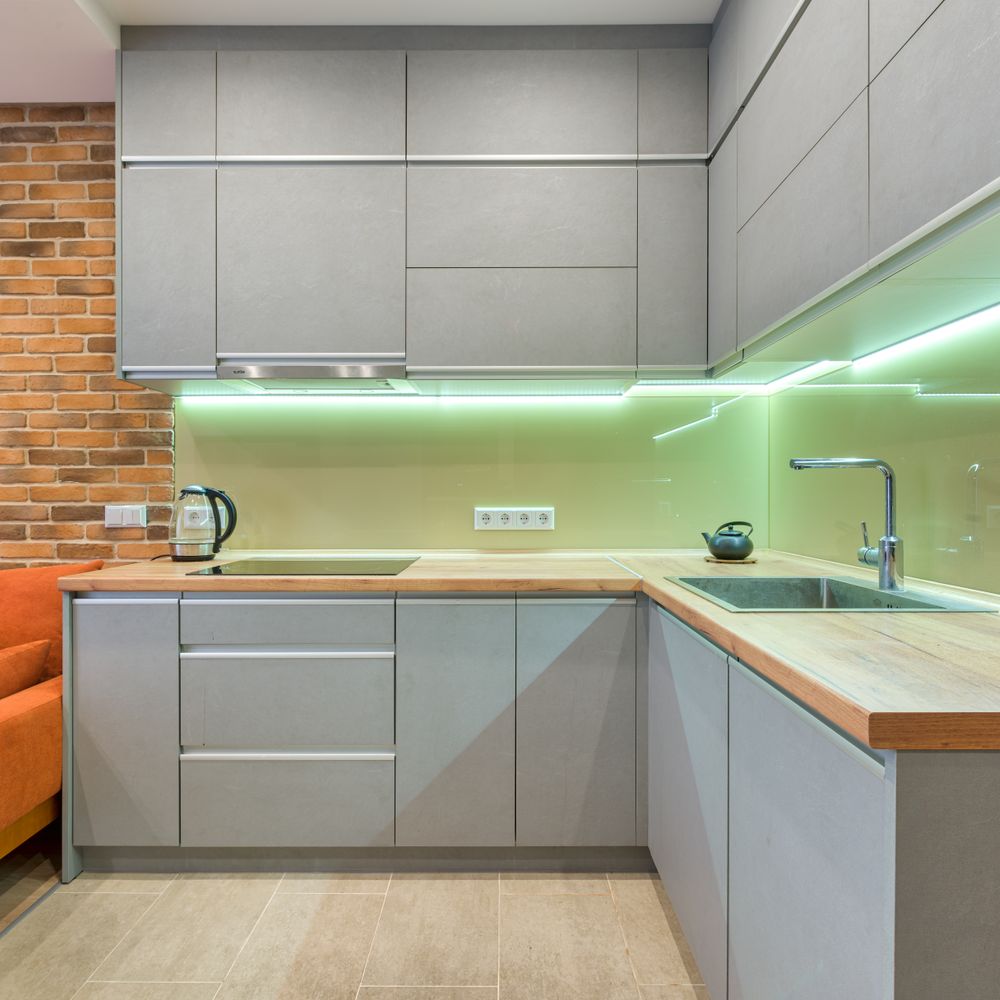 Kitchen Spraying in Beddington — a freshly painted, spotless finish