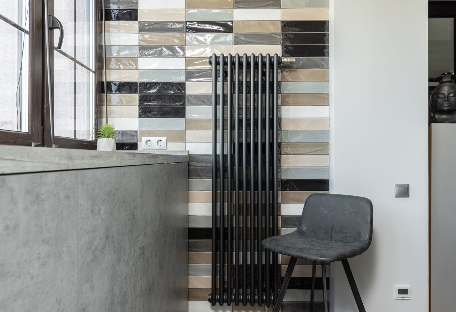 Painters and Decorators in Barnsbury — walls rolled to an even, flat finish