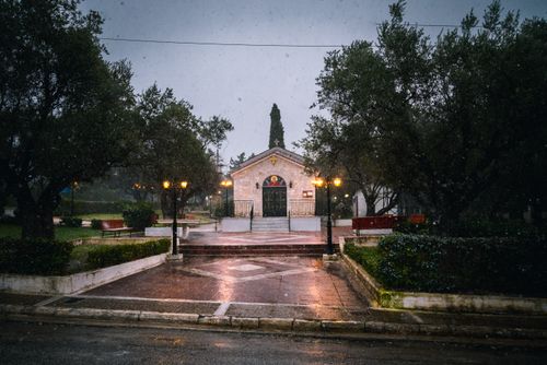 Free stock photo of church, church building, greece Stock Photo