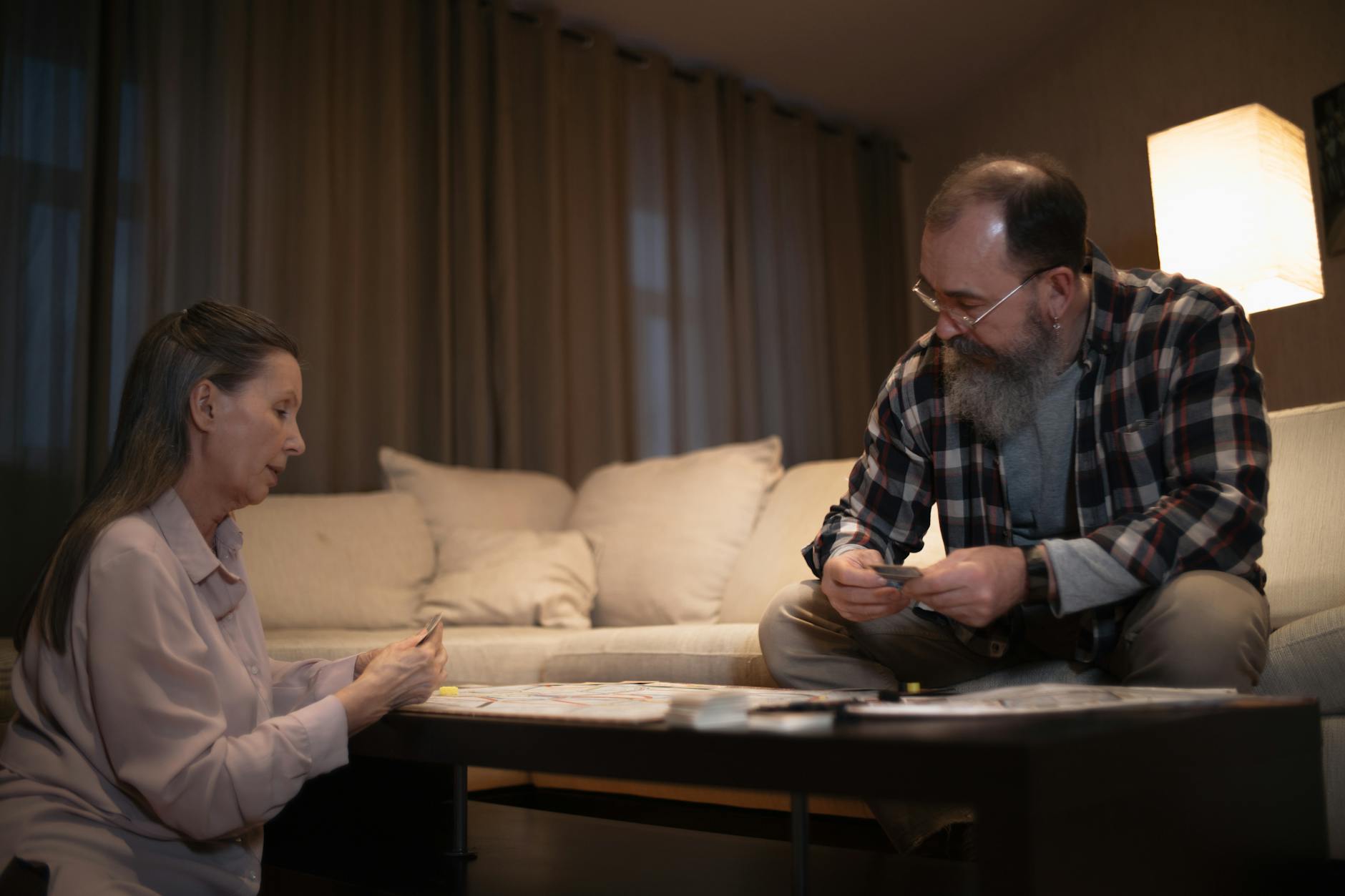 Couple Participating In Hobbies Together