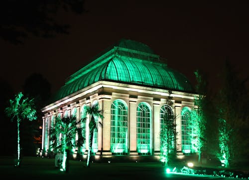 Free stock photo of art, botanic garden edinburgh, green light