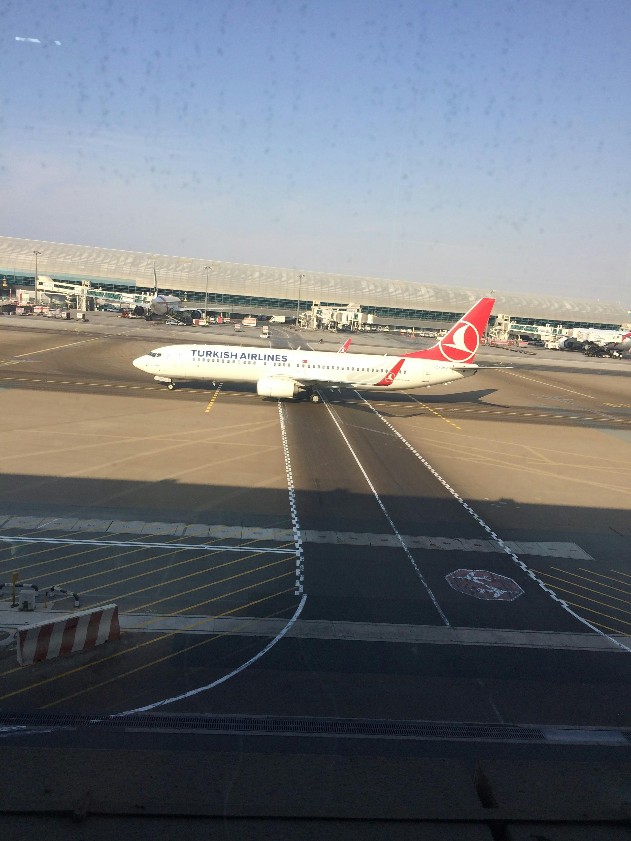 Free stock photo of Turkish Airlines At the Dubai Airport