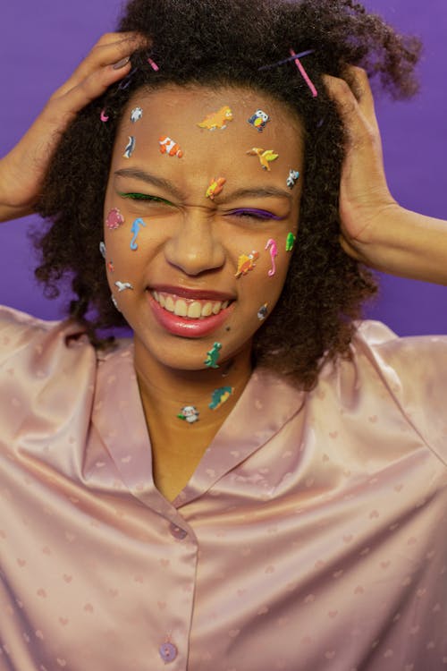 Gratuit Imagine de stoc gratuită din afro-american x, autocolante pentru față, distracție Fotografie de stoc