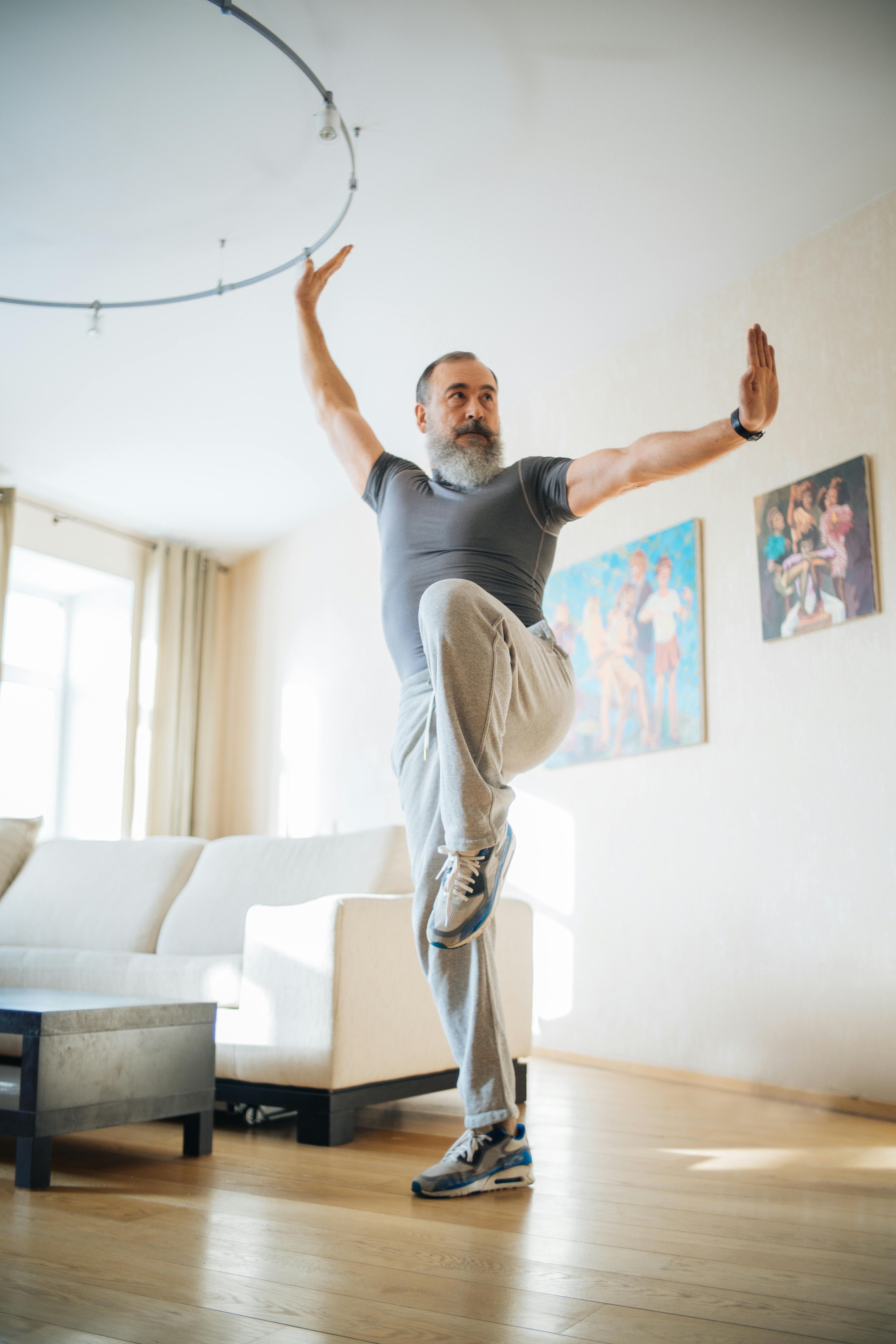 Yoga home man hi-res stock photography and images - Page 46 - Alamy