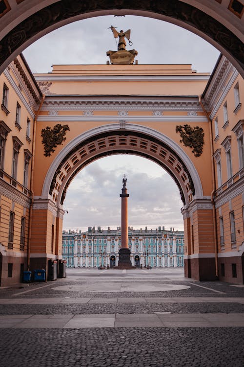 免费 亚历山大柱, 俄國, 圣彼得堡 的 免费素材图片 素材图片