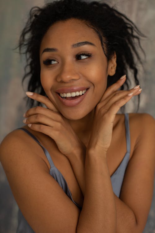 Free Close-up of a Beautiful Woman Smiling Stock Photo