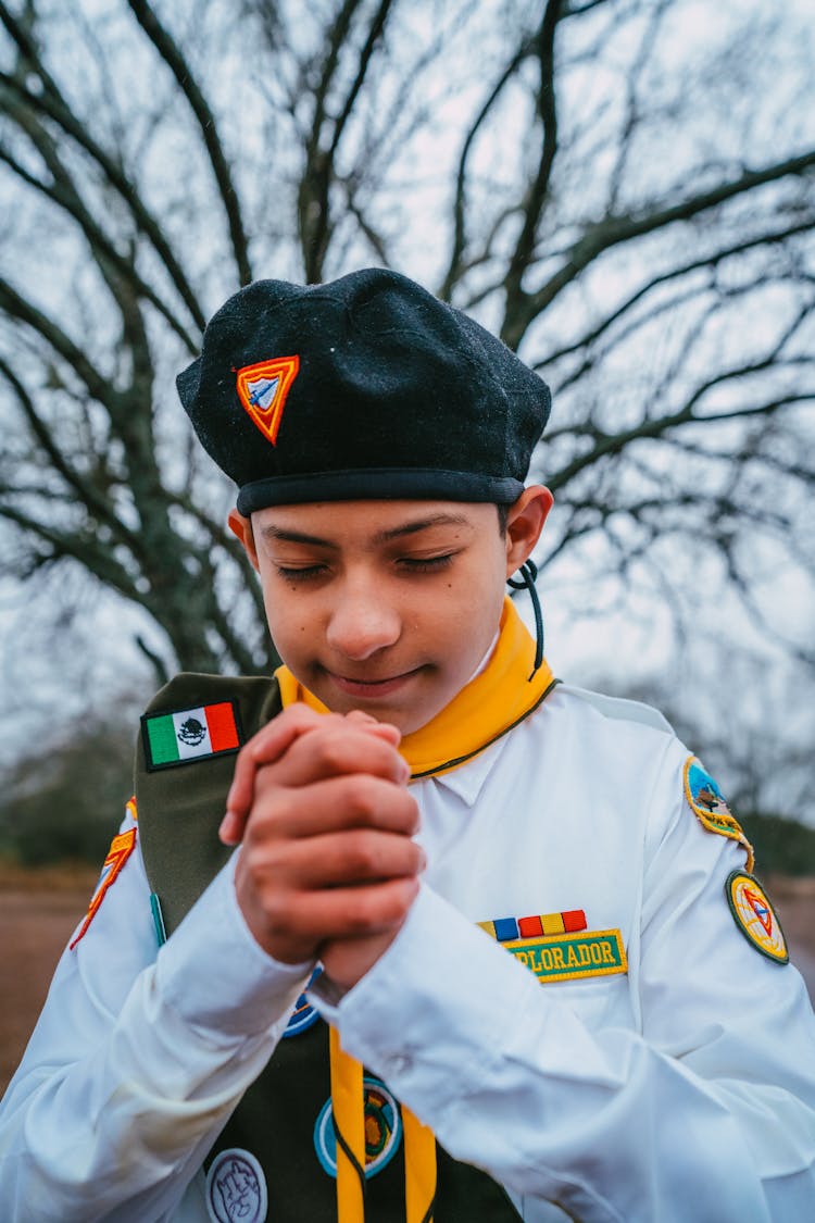 Portrait Of A Boy Scout 