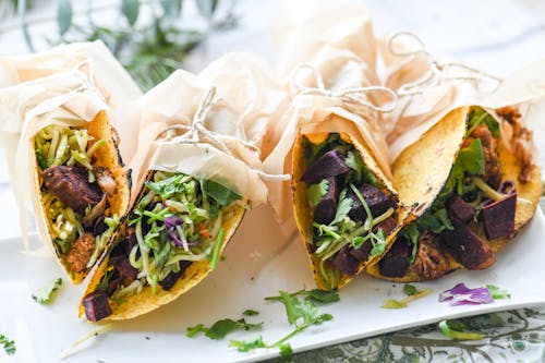 Tacos with Vegetable Fillings