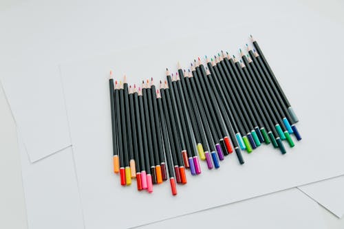 Imagine de stoc gratuită din arte și meserii, colorat, creioane colorate