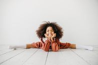 A Girl Doing a Split