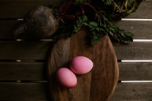 Darmowe zdjęcie z galerii z deska do krojenia, drewno, jajka