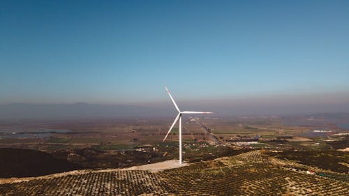 Gratuit Imagine de stoc gratuită din cer albastru, energie alternativă, energie eoliană Fotografie de stoc