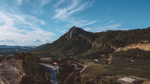 Mountain Under Blue Sky