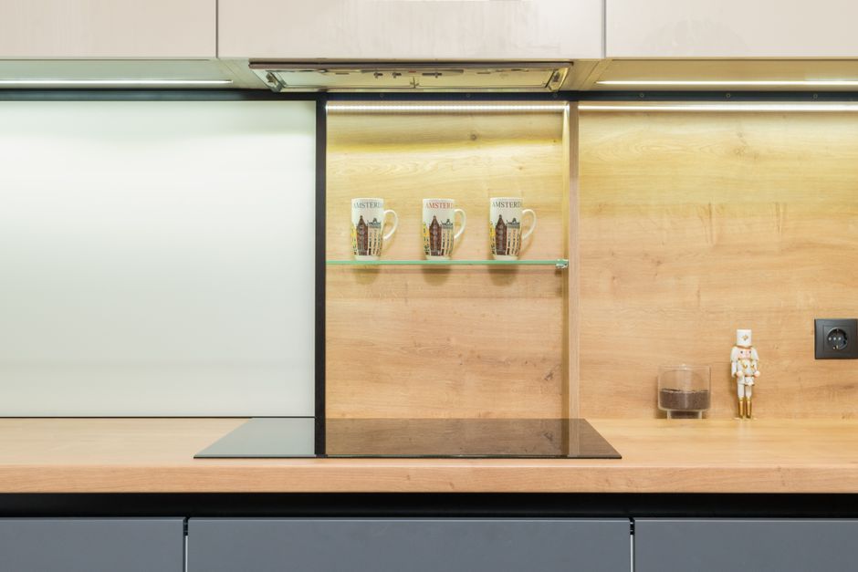 minimalist Japandi-style kitchen with light wood and white elements - natural wood and white kitchen minimalist Japandi-style kitchen with light wood and white elements - natural wood and white kitchen