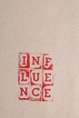 A Text Influence on Gray Paperboard