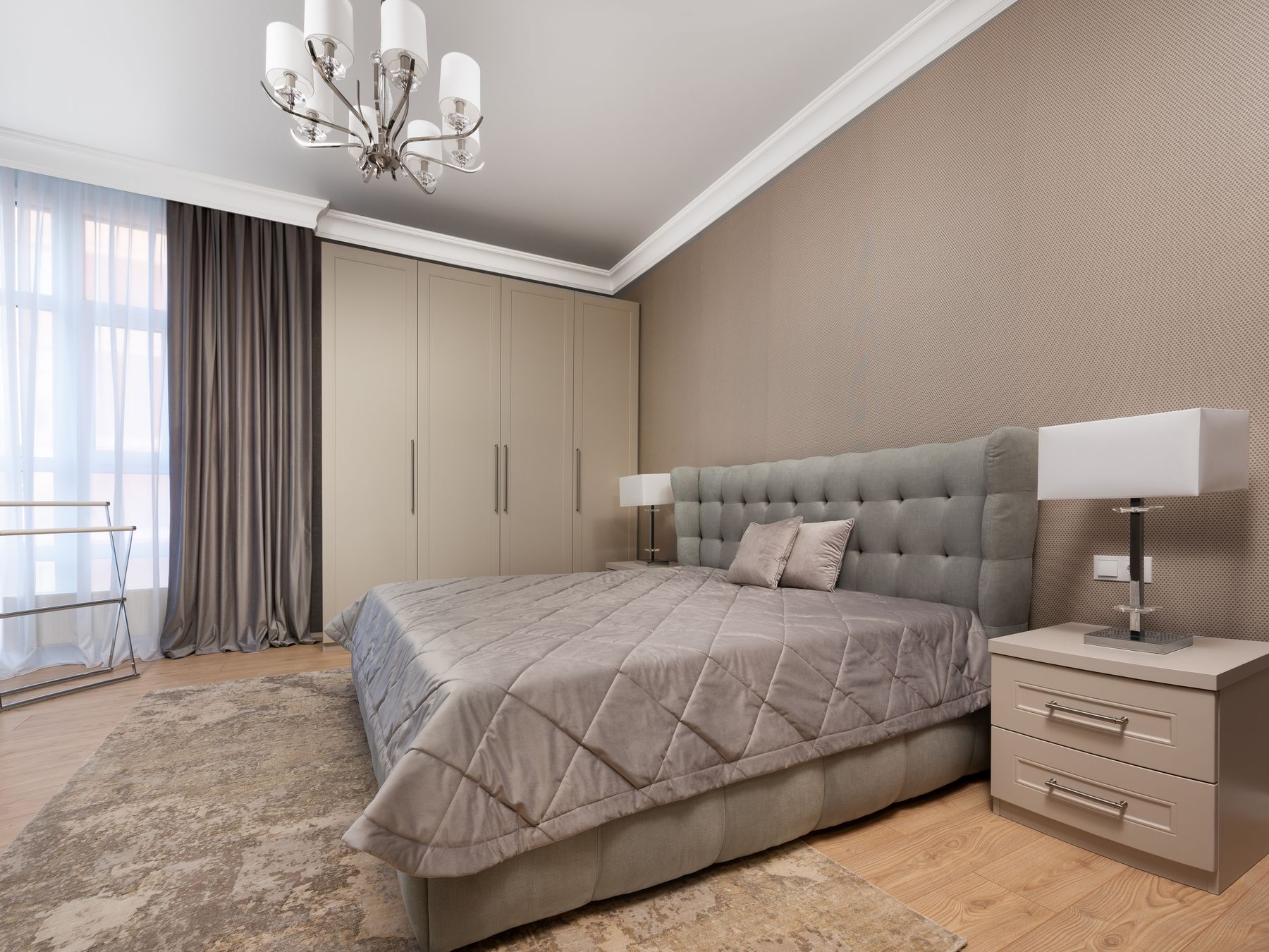 Mossend — professional movers carrying furniture on a house move
