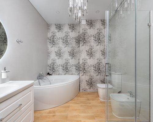 Tile and fixture installation