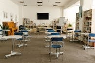 Tables and Chairs Inside a Room