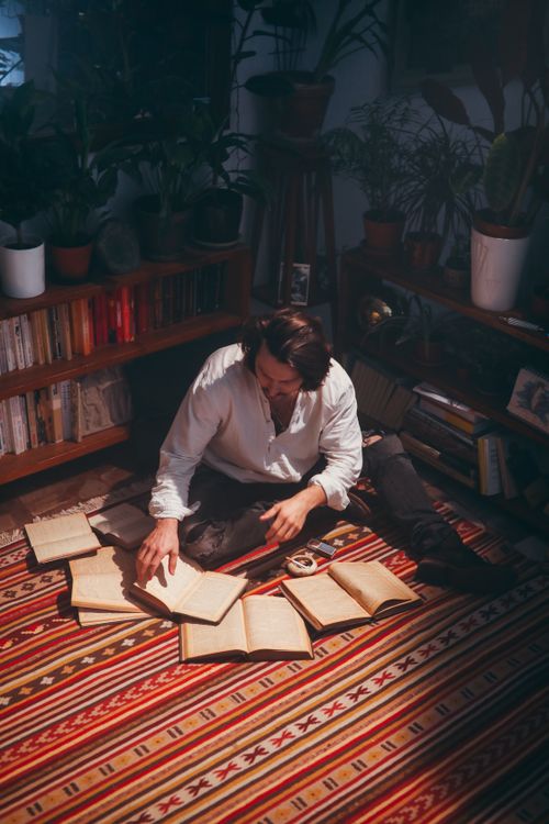 Man Read Book · Free Stock Photo