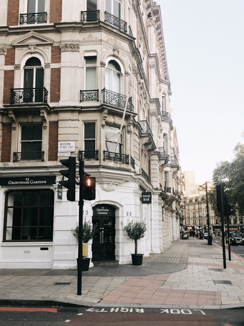 Free Photo of an Empty Street in London Stock Photo