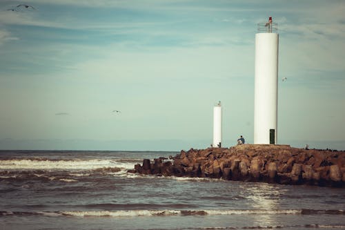 Free stock photo of beach, beacon, ocean