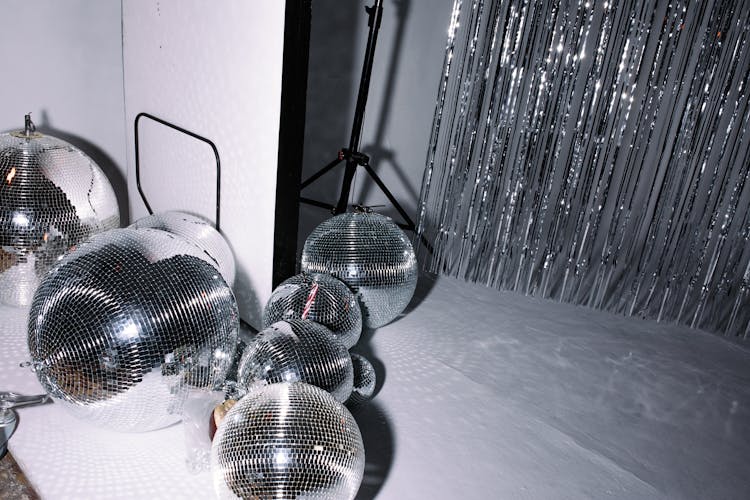 Disco Balls On The Floor