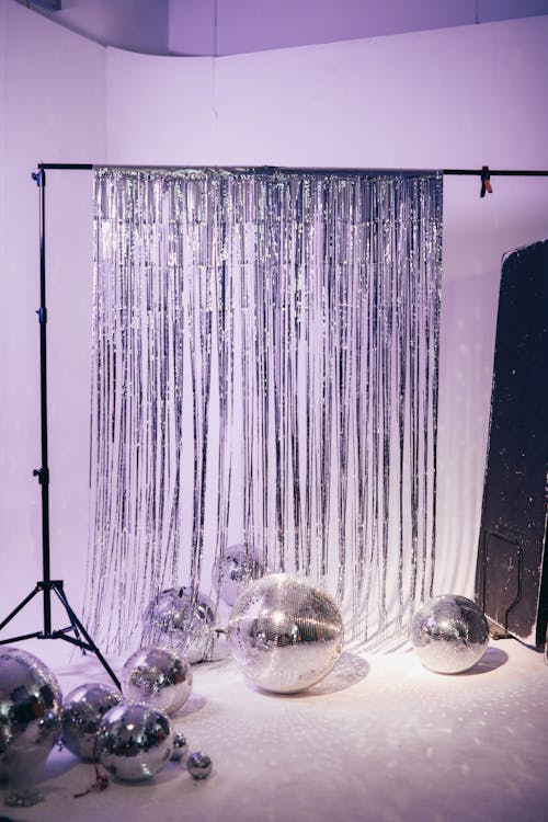 Disco Balls in Photo Studio