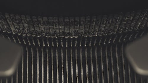 Free Close-up Photo of Typewriter Stock Photo