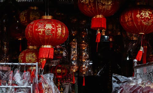 Chinese Lanterns Hanging