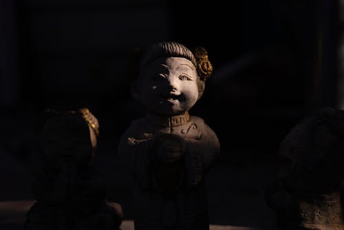 Buddha Sculpture in Sunlight