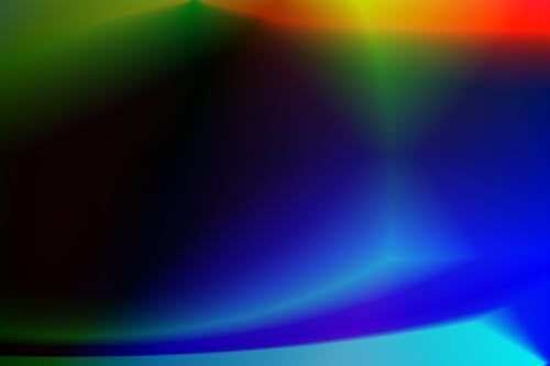 Free Green Blue and Pink Light Gradient Stock Photo