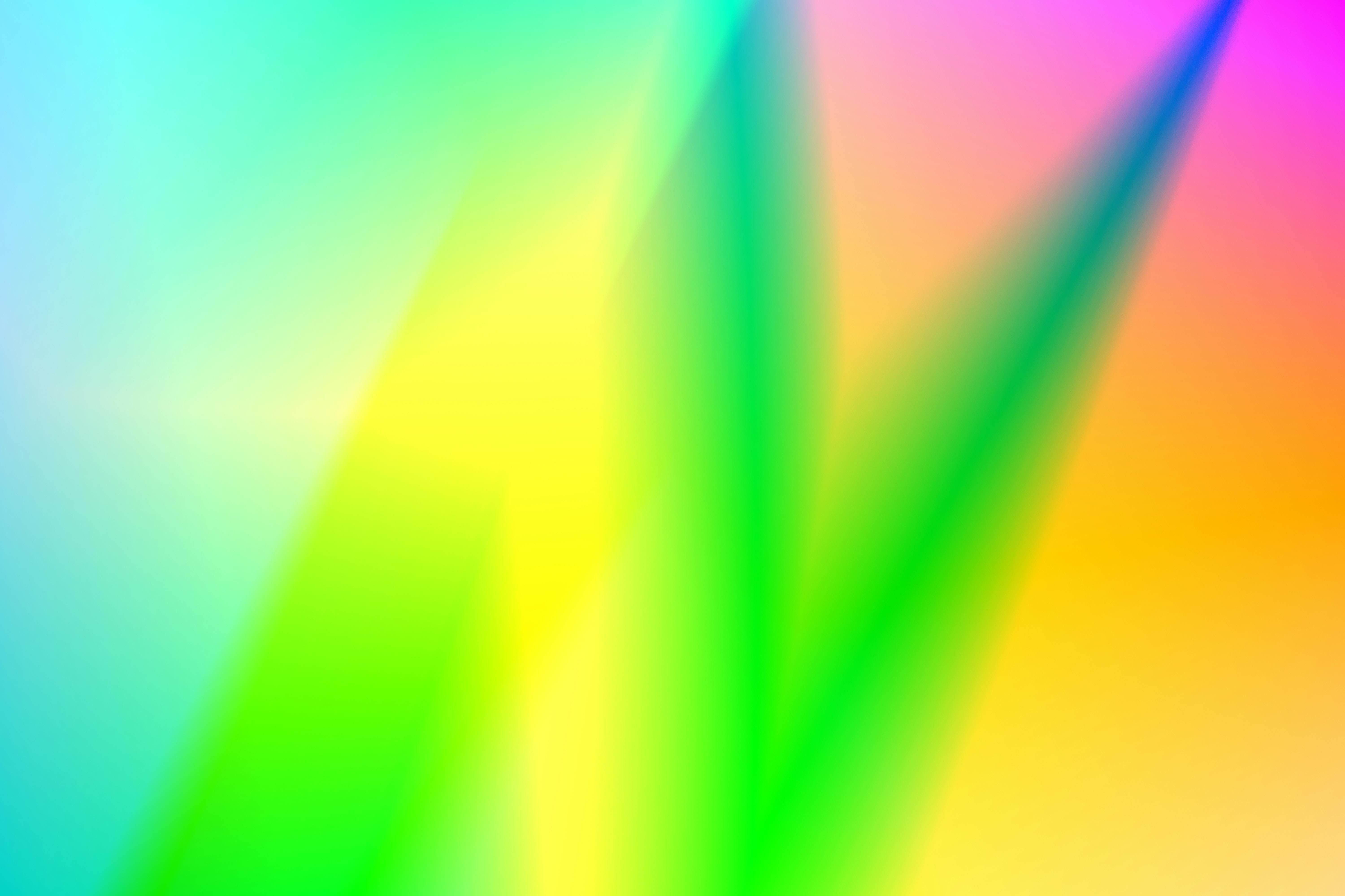 Green Yellow and Pink Light Gradient · Free Stock Photo