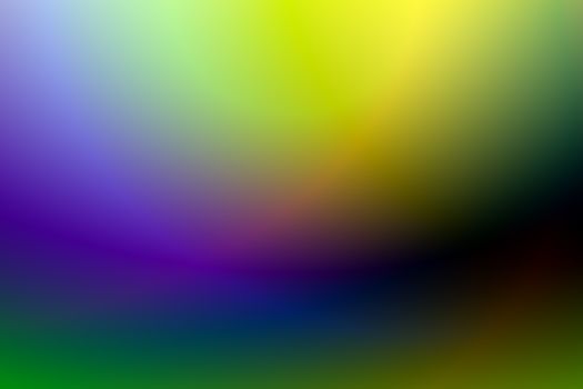 A dynamic and colorful gradient background blending green, purple, and yellow hues.