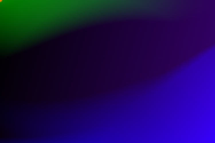 Green Purple And Blue Color Gradient