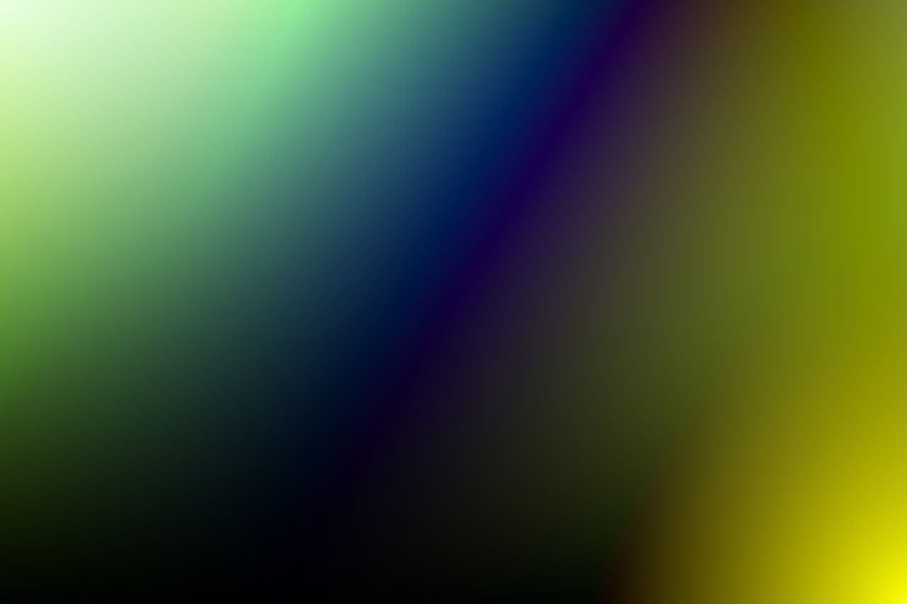 vibrant gradient background with green blue and yellow tones creating