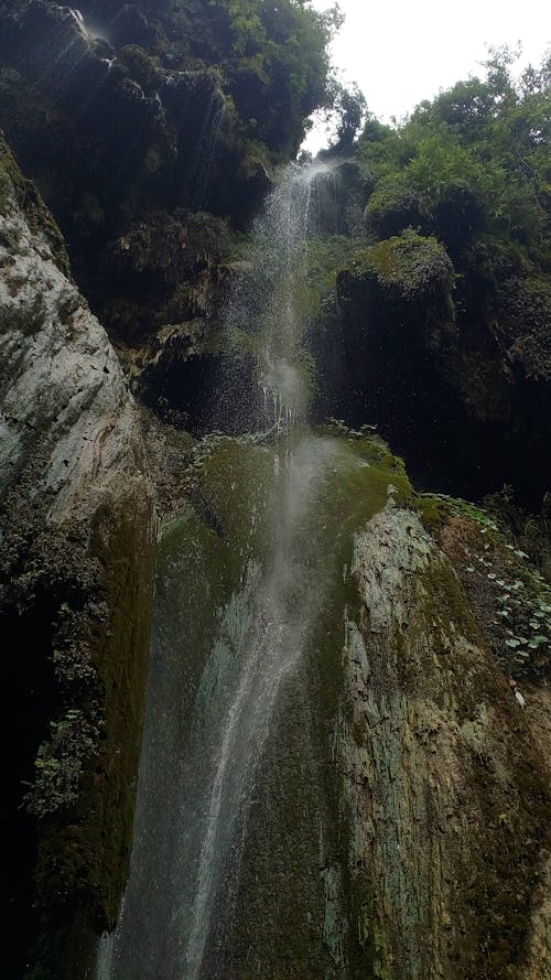 Free stock photo of blue water, rishikesh, waterfall Stock Photo