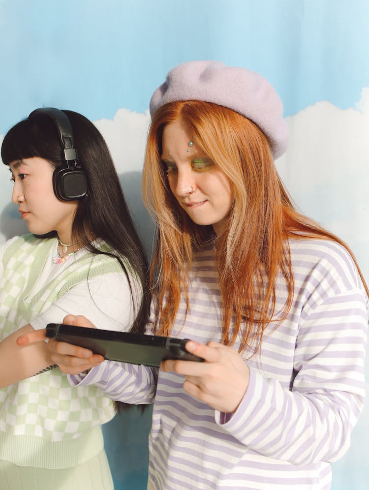 Women Listening To Music