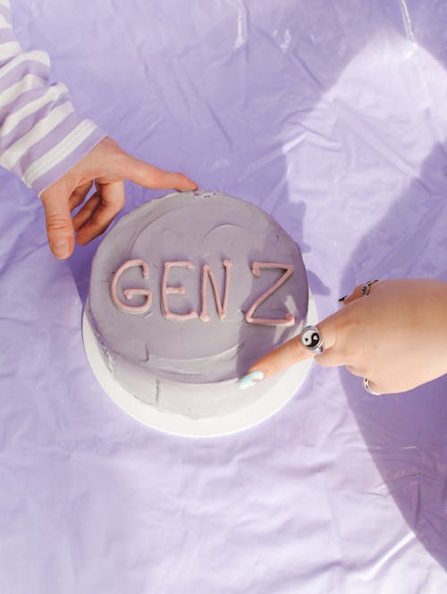 gen z, アイシング, ケーキの無料の写真素材
